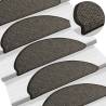 Stair Mats Self-adhesive Sisal-Look 15 pcs 65x21x4 cm Anthracite Colour anthracite Size 65 x 21 x 4 cm Quantity in Package 15 