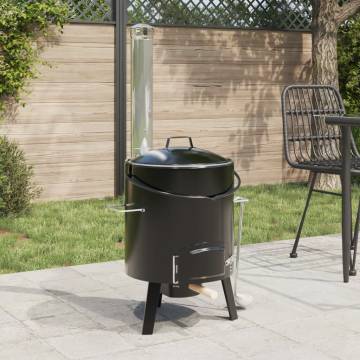 Goulash Cannon with Chimney & Lid - Outdoor Cooking | HipoMarket