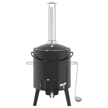 Goulash Cannon with Chimney & Lid - Outdoor Cooking | HipoMarket