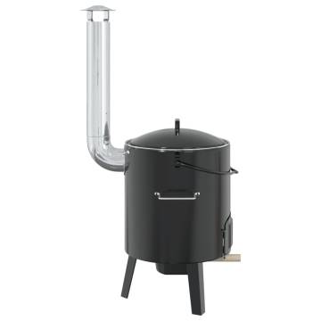 Goulash Cannon with Chimney & Lid - Outdoor Cooking | HipoMarket