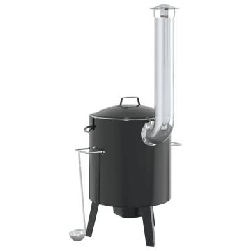 Goulash Cannon with Chimney & Lid - Outdoor Cooking | HipoMarket