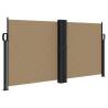 Retractable Side Awning Taupe 120x1200 cm | Hipomarket