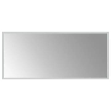 Stylish LED Bathroom Mirror 90x40 cm - IP65 Waterproof