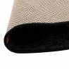 Washable Black and Gold Rug Ø 120 cm - Anti Slip & Stylish