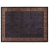 Washable Black & Gold Rug 400x300 cm - Anti Slip & Stylish