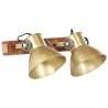 Industrial Wall Lamp Brass - Stylish Lighting 45x25 cm E27