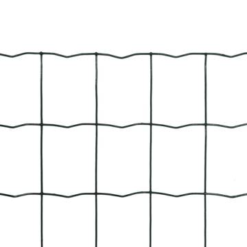 Euro Fence Steel 10x1.0 m Green - Durable & Versatile