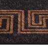 Washable Black & Gold Rug 400x300 cm - Anti Slip & Stylish