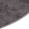 Washable Grey Rug Ø 200 cm | Anti-Slip & Stylish | Hipomarket