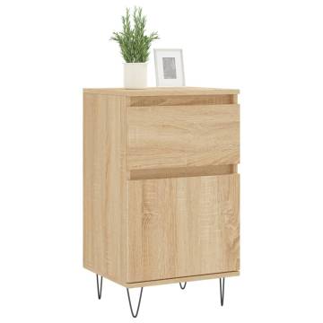 Stylish 2-Piece Sideboards in Sonoma Oak - Hipomarket UK