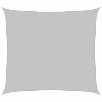 Light Grey Sun Shade Sail 3x2.5m - UV & Water Resistant