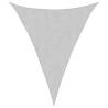 Light Grey Sun Shade Sail 3x4x4m - UV & Water Resistant