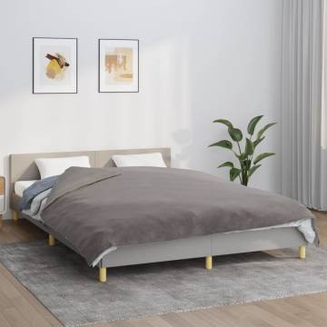 Weighted Blanket with Cover - Grey 200x200 cm (13 kg)