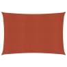 Sunshade Sail 160 g/m² Terracotta 2.5x4 m HDPE Colour terracotta Size 2.5 x 4 m Quantity in Package 1 