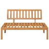 Garden Pallet Middle Sofa - Solid Acacia Wood | Hipo Market