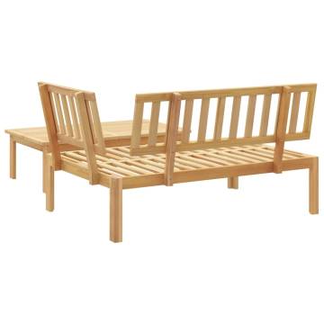 Garden Pallet Sofa Set - Solid Wood Acacia | Hipomarket