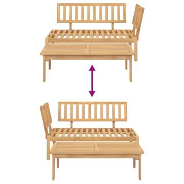 Garden Pallet Sofa Set - Solid Wood Acacia | Hipomarket