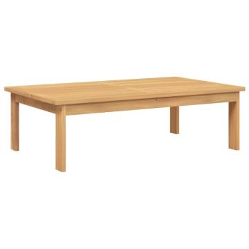 Solid Wood Acacia Garden Table - 100x60x30 cm | HipoMarket