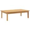 Solid Wood Acacia Garden Table - 100x60x30 cm | HipoMarket