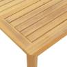 Solid Wood Acacia Garden Table - 100x60x30 cm | HipoMarket