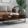 Coffee Table Brown Oak 100x51x40 cm Engineered Wood Colour brown oak Quantity in Package 1 