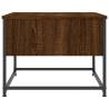 Elegant Brown Oak Coffee Table - 100x51 cm Engineered Wood