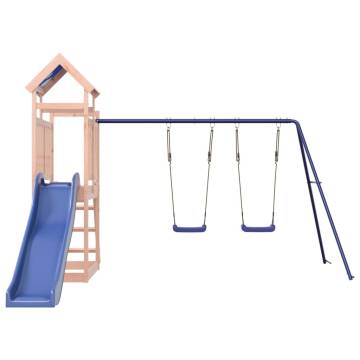 Outdoor Playset Solid Wood Douglas | Fun for Kids at Home