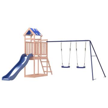 Outdoor Playset Solid Wood Douglas | Fun for Kids at Home