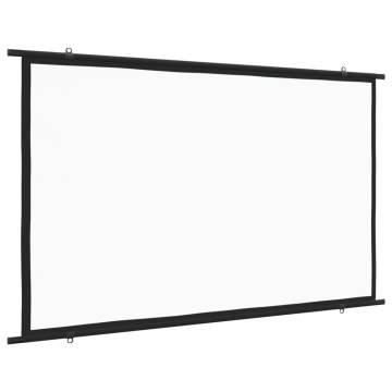 120" 16:9 Projector Screen - Durable for Home & Office Use