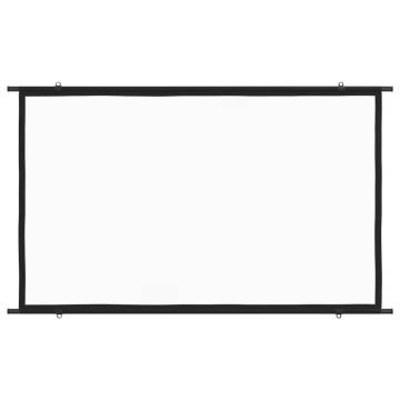 120" 16:9 Projector Screen - Durable for Home & Office Use