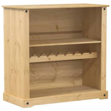 Wine Cabinet Corona - Solid Pine Wood - 107.5x51x105.5 cm