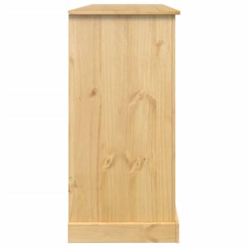 Wine Cabinet Corona - Solid Pine Wood - 107.5x51x105.5 cm