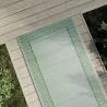 Outdoor Carpet Green 80x250 cm PP Colour green and white Size 80 x 250 cm Quantity in Package 1 