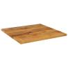 Table Top 70x70 cm - Solid Mango Wood for Rustic Charm