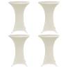 Standing Table Cover Ø80 cm Cream Stretch 4 pcs Colour cream Size 80 cm Quantity in Package 4 