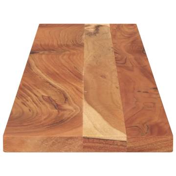 Rectangular Solid Wood Acacia Table Top - 140x30 cm | HipoMarket