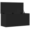 Stylish Black Storage Box 100x42x46 cm - Durable & Versatile