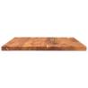 Rectangular Solid Wood Acacia Table Top - 60x50 cm