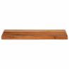 Rectangular Solid Wood Acacia Table Top - 60x30x3.8 cm