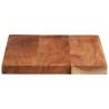 Rectangular Acacia Wood Table Top - 50x40 cm | Hipomarket