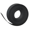 Garden Edging Black 10m 15cm Polyethylene - Hipomarket