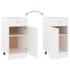 Drawer Bottom Cabinet White 40x46x81.5 cm - Hipomarket