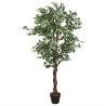 Artificial Ficus Tree 630 Leaves 120 cm Green Size 120 cm Quantity in Package 1 