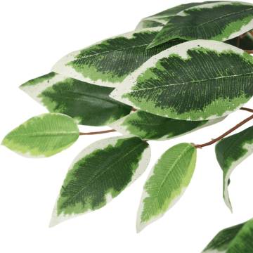 Artificial Ficus Tree - 630 Leaves, 120 cm Green | HipoMarket