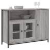 Elegant Grey Sonoma Sideboard - 100x35x75 cm Engineered Wood