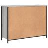 Elegant Grey Sonoma Sideboard - 100x35x75 cm Engineered Wood