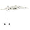 Cantilever Umbrella with Steel Pole 250x250 cm Sand Colour sand Size 250 x 250 cm Quantity in Package 1 