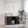 Buy Black Steel File Cabinet 90x40x70 cm - Durable & Stylish