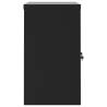 Buy Black Steel File Cabinet 90x40x70 cm - Durable & Stylish