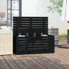 Garden Box Black 101x50.5cm | Solid Pine Storage Solution